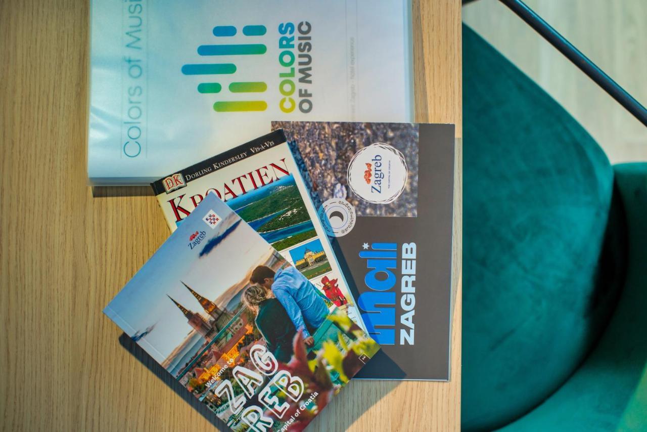 Apartament Colors Of Music, Zagreb Centre Zewnętrze zdjęcie