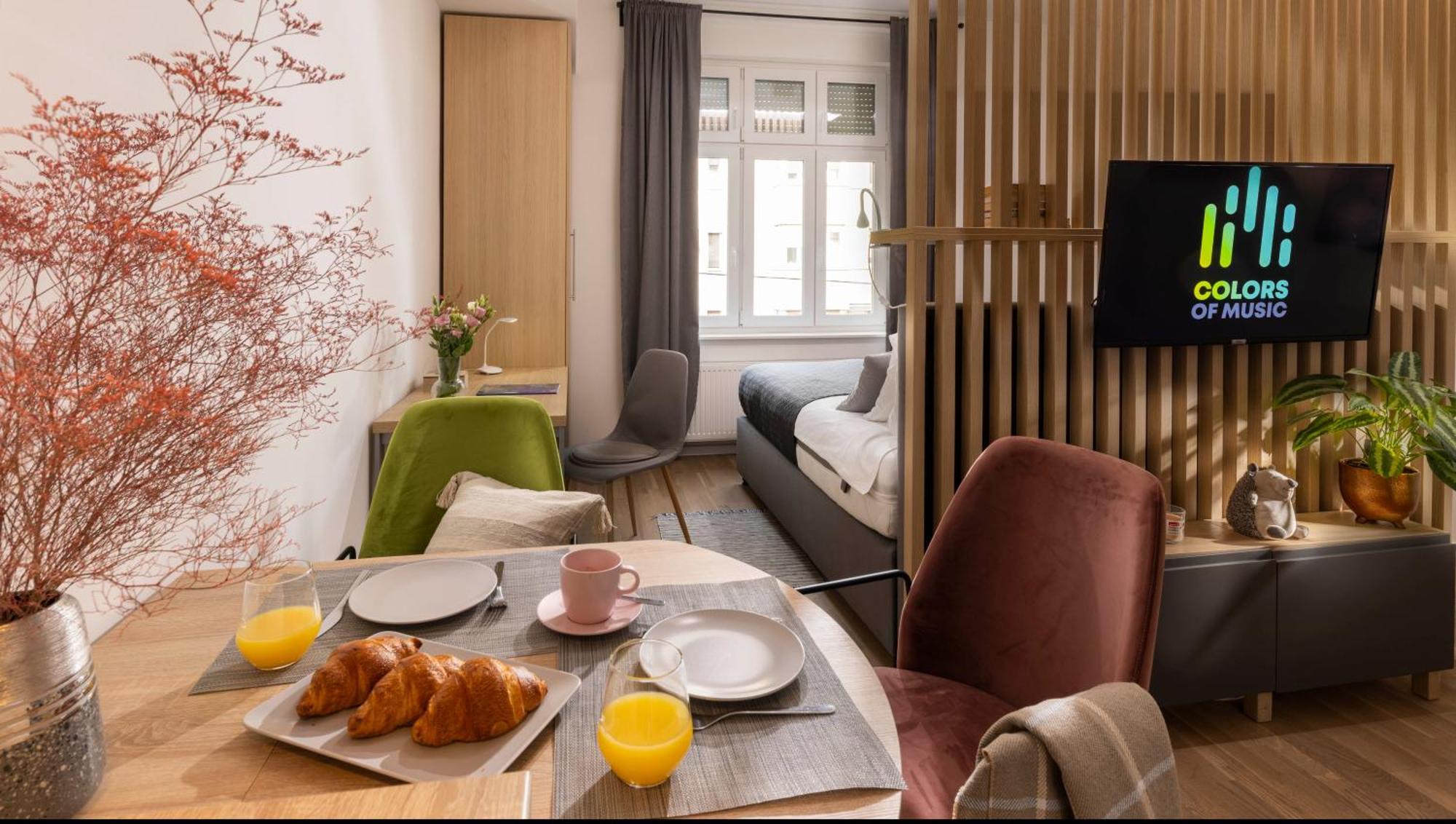 Apartament Colors Of Music, Zagreb Centre Zewnętrze zdjęcie
